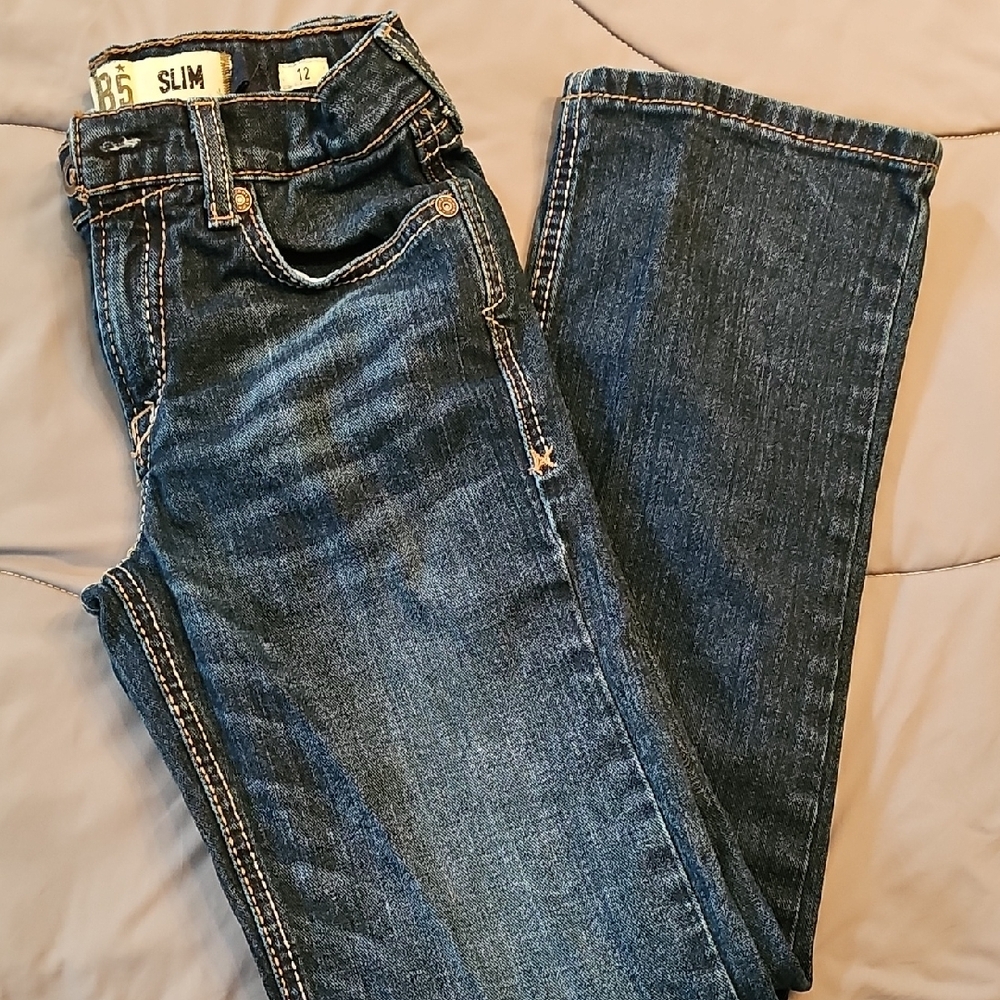 Slim Fit Blue Jeans